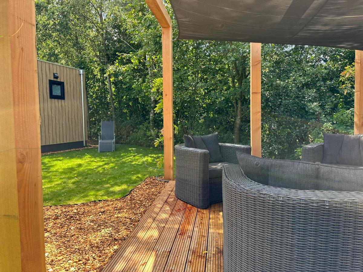 Chalet De Blauwe Regen Balkbrug エクステリア 写真